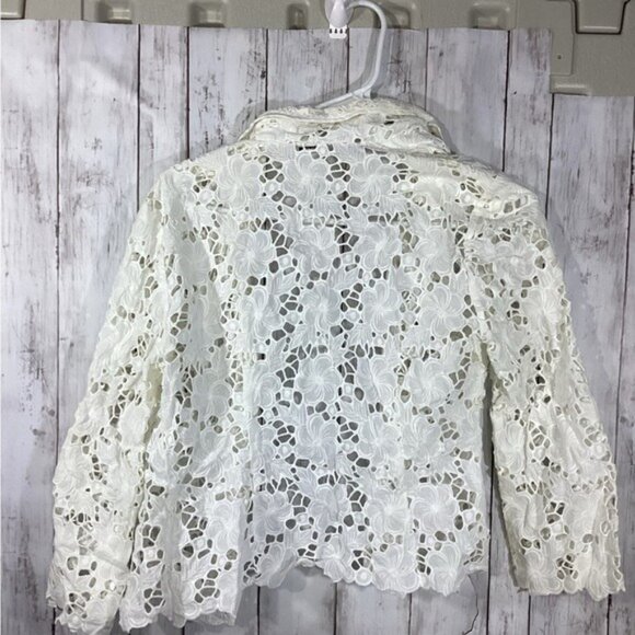 Blokecore gorpcore nostalgia earthy artisanal Lilly Pulitzer Blazer size 8 - Picture 2 of 4